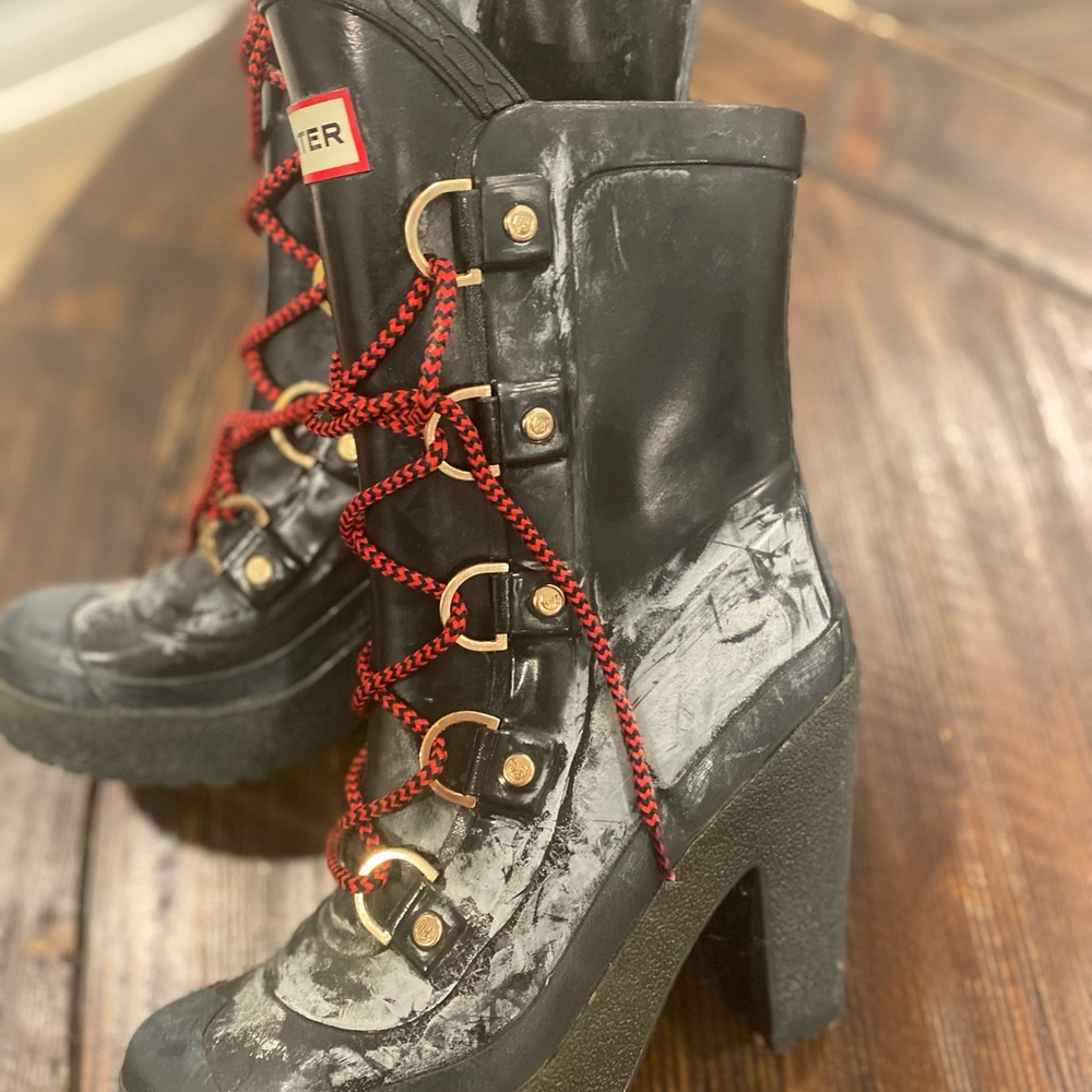 🌺 Hunter Gabby womens rain boots size US 6 - Picture 5 of 12